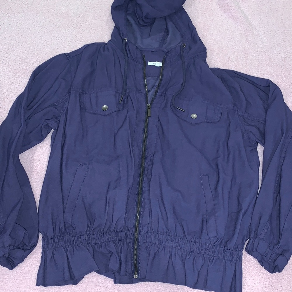 Maurice’s navy blue utility jacket- XL